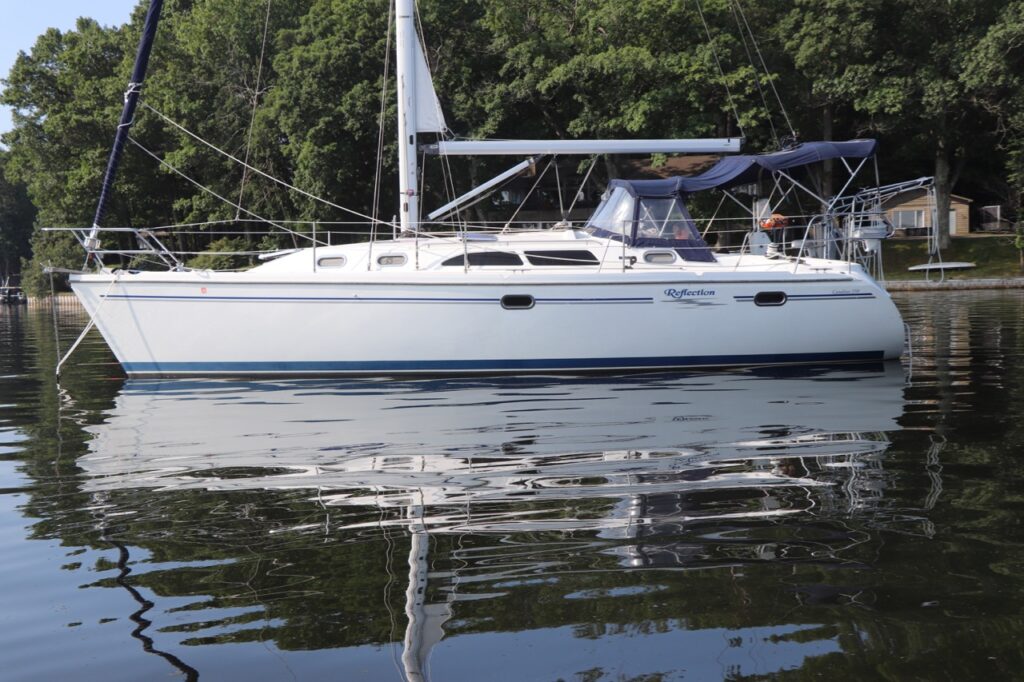 Reflection at anchor